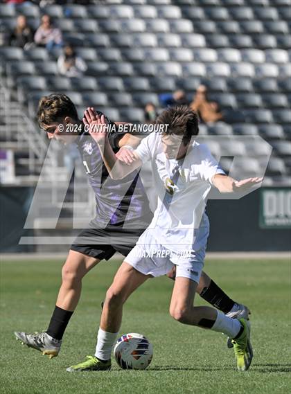 Thumbnail 3 in Holy Family vs Jefferson Academy (CHSAA 3A Final) photogallery.