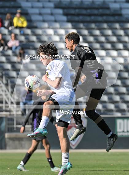 Thumbnail 3 in Holy Family vs Jefferson Academy (CHSAA 3A Final) photogallery.