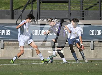 Thumbnail 3 in Holy Family vs Jefferson Academy (CHSAA 3A Final) photogallery.