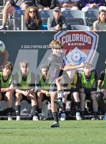Thumbnail 2 in Holy Family vs Jefferson Academy (CHSAA 3A Final) photogallery.