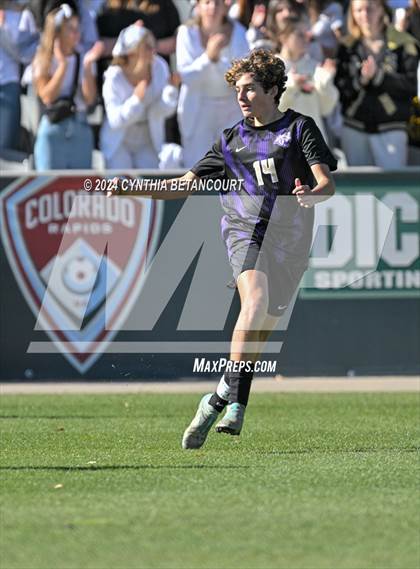 Thumbnail 3 in Holy Family vs Jefferson Academy (CHSAA 3A Final) photogallery.