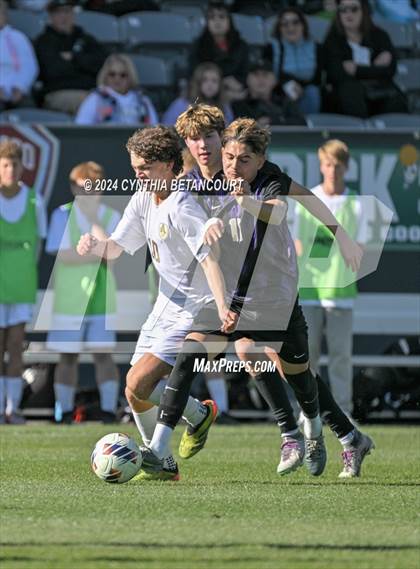 Thumbnail 1 in Holy Family vs Jefferson Academy (CHSAA 3A Final) photogallery.