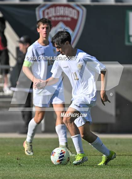 Thumbnail 1 in Holy Family vs Jefferson Academy (CHSAA 3A Final) photogallery.
