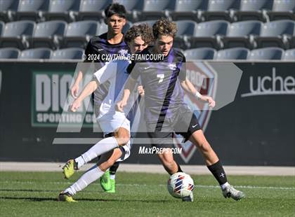 Thumbnail 3 in Holy Family vs Jefferson Academy (CHSAA 3A Final) photogallery.