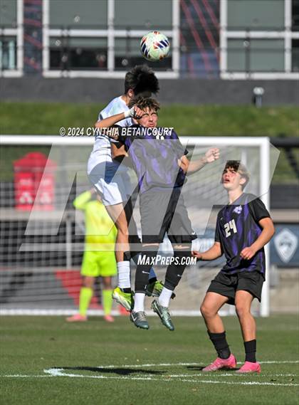 Thumbnail 3 in Holy Family vs Jefferson Academy (CHSAA 3A Final) photogallery.