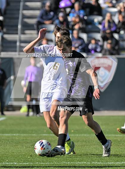 Thumbnail 3 in Holy Family vs Jefferson Academy (CHSAA 3A Final) photogallery.