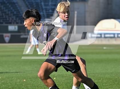 Thumbnail 2 in Holy Family vs Jefferson Academy (CHSAA 3A Final) photogallery.