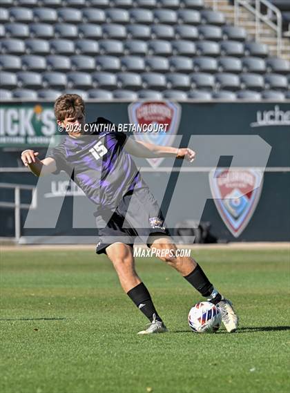 Thumbnail 2 in Holy Family vs Jefferson Academy (CHSAA 3A Final) photogallery.