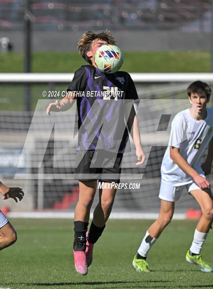 Thumbnail 2 in Holy Family vs Jefferson Academy (CHSAA 3A Final) photogallery.