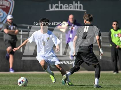 Thumbnail 2 in Holy Family vs Jefferson Academy (CHSAA 3A Final) photogallery.