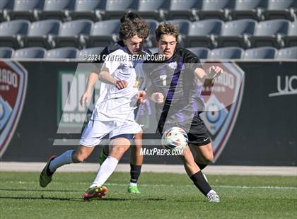 Thumbnail 1 in Holy Family vs Jefferson Academy (CHSAA 3A Final) photogallery.