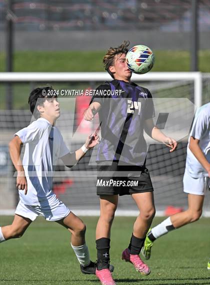 Thumbnail 1 in Holy Family vs Jefferson Academy (CHSAA 3A Final) photogallery.