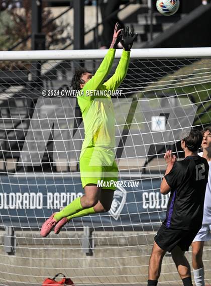 Thumbnail 1 in Holy Family vs Jefferson Academy (CHSAA 3A Final) photogallery.