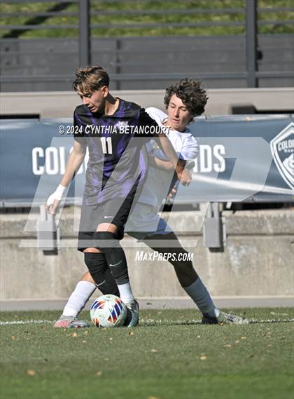 Thumbnail 1 in Holy Family vs Jefferson Academy (CHSAA 3A Final) photogallery.