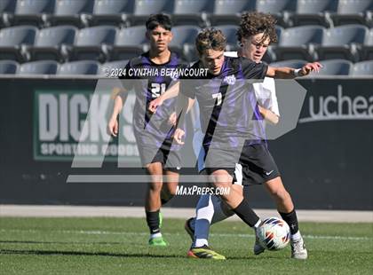 Thumbnail 1 in Holy Family vs Jefferson Academy (CHSAA 3A Final) photogallery.
