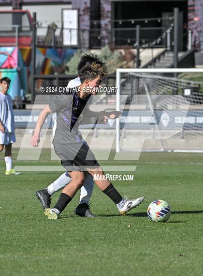 Thumbnail 3 in Holy Family vs Jefferson Academy (CHSAA 3A Final) photogallery.