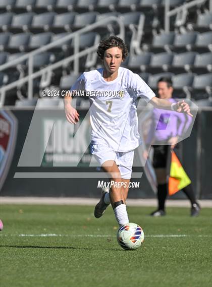 Thumbnail 3 in Holy Family vs Jefferson Academy (CHSAA 3A Final) photogallery.