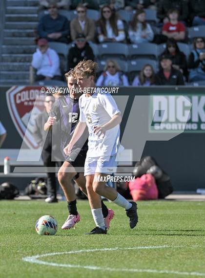 Thumbnail 3 in Holy Family vs Jefferson Academy (CHSAA 3A Final) photogallery.