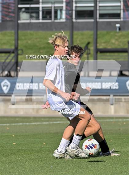 Thumbnail 3 in Holy Family vs Jefferson Academy (CHSAA 3A Final) photogallery.