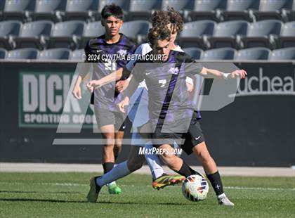 Thumbnail 3 in Holy Family vs Jefferson Academy (CHSAA 3A Final) photogallery.