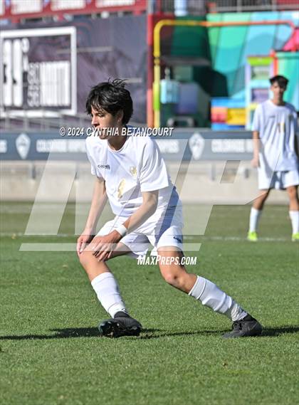 Thumbnail 3 in Holy Family vs Jefferson Academy (CHSAA 3A Final) photogallery.