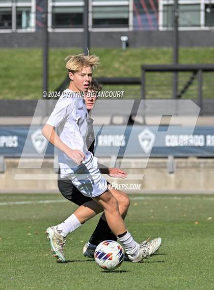 Thumbnail 1 in Holy Family vs Jefferson Academy (CHSAA 3A Final) photogallery.