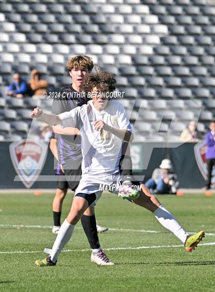 Thumbnail 3 in Holy Family vs Jefferson Academy (CHSAA 3A Final) photogallery.