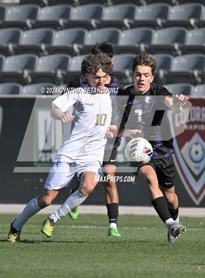 Thumbnail 3 in Holy Family vs Jefferson Academy (CHSAA 3A Final) photogallery.