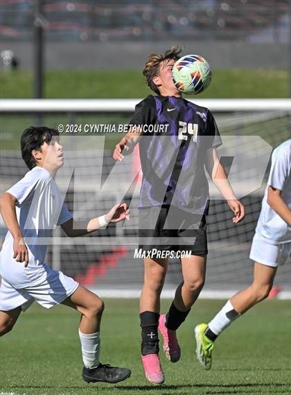 Thumbnail 3 in Holy Family vs Jefferson Academy (CHSAA 3A Final) photogallery.