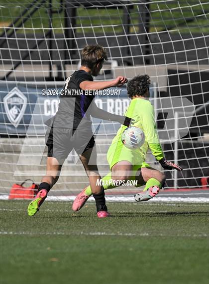 Thumbnail 3 in Holy Family vs Jefferson Academy (CHSAA 3A Final) photogallery.