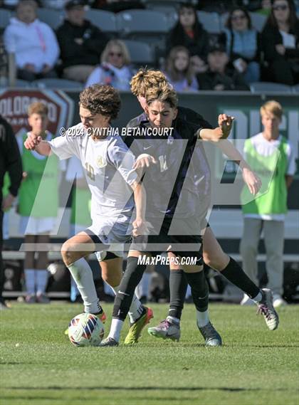 Thumbnail 2 in Holy Family vs Jefferson Academy (CHSAA 3A Final) photogallery.