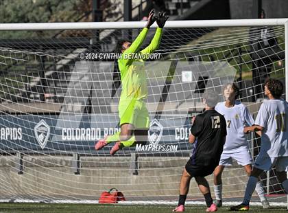 Thumbnail 3 in Holy Family vs Jefferson Academy (CHSAA 3A Final) photogallery.
