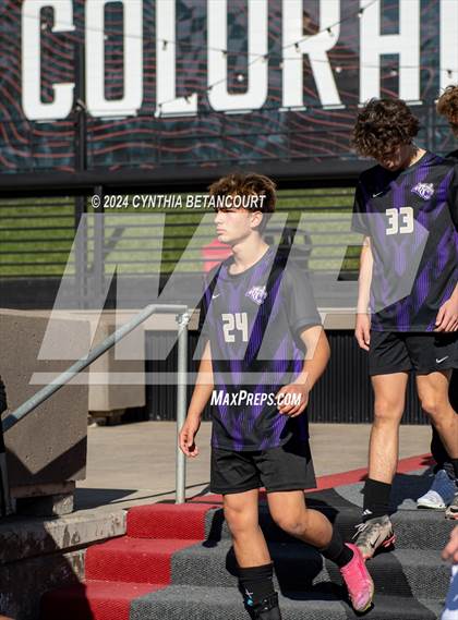 Thumbnail 1 in Holy Family vs Jefferson Academy (CHSAA 3A Final) photogallery.
