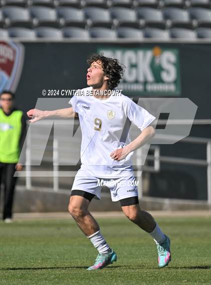 Thumbnail 1 in Holy Family vs Jefferson Academy (CHSAA 3A Final) photogallery.