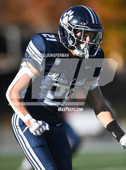 Thumbnail 1 in San Marin @ Marin Catholic (CIF NCS MCAL Championship)  photogallery.