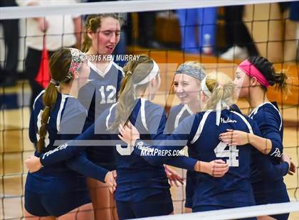 Thumbnail 3 in GMG vs Hudson (IHSAA Regional Semifinal) photogallery.