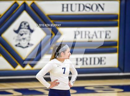 Thumbnail 1 in GMG vs Hudson (IHSAA Regional Semifinal) photogallery.
