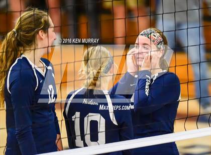 Thumbnail 1 in GMG vs Hudson (IHSAA Regional Semifinal) photogallery.