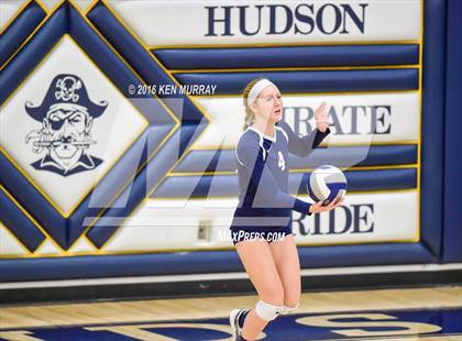 Thumbnail 3 in GMG vs Hudson (IHSAA Regional Semifinal) photogallery.