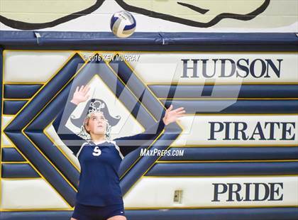 Thumbnail 1 in GMG vs Hudson (IHSAA Regional Semifinal) photogallery.