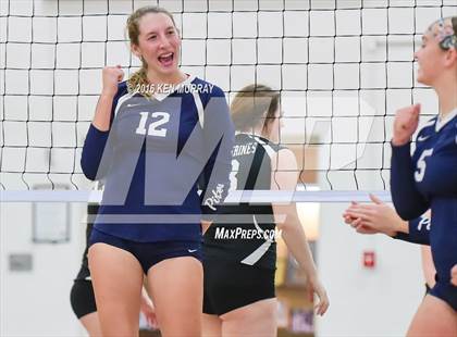Thumbnail 2 in GMG vs Hudson (IHSAA Regional Semifinal) photogallery.