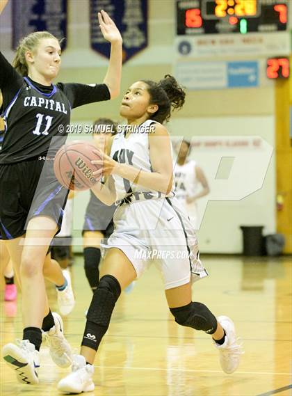 Thumbnail 1 in Manteca vs. Capital Christian (Crusaders Classic) photogallery.