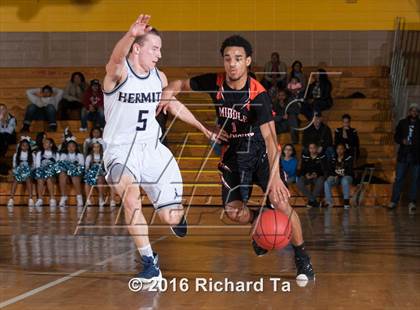 Thumbnail 2 in Middle Township vs. St. Augustine Prep (Cape-Atlantic League Semifinal) photogallery.