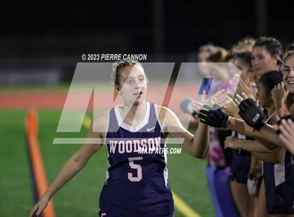 Thumbnail 2 in Woodson vs Battlefield (VHSL Class 6 Quarterfinal) photogallery.