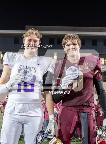 Thumbnail 2 in Mission Hills vs. St. Augustine (CIF SDS Football Championships) photogallery.
