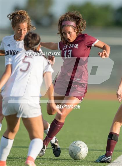 Thumbnail 1 in Cy-Fair @ Cinco Ranch (UIL 6A Area Playoffs) photogallery.
