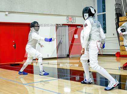 Thumbnail 2 in Harvard-Westlake Fencing Tournament photogallery.