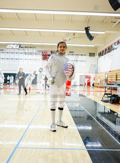 Thumbnail 2 in Harvard-Westlake Fencing Tournament photogallery.