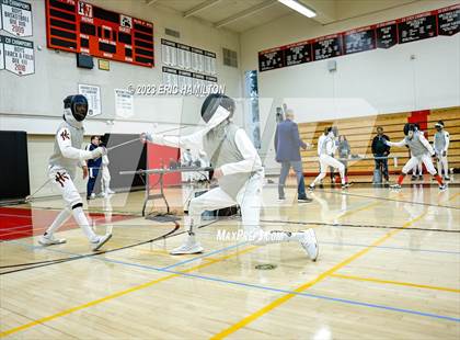 Thumbnail 2 in Harvard-Westlake Fencing Tournament photogallery.