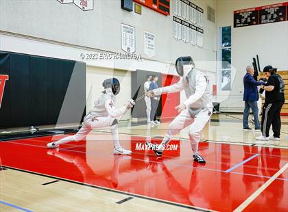 Thumbnail 1 in Harvard-Westlake Fencing Tournament photogallery.